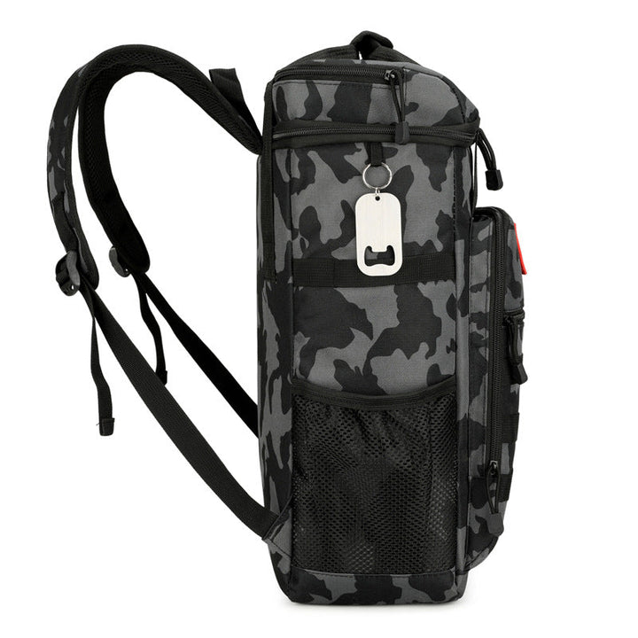 Unisex nan tactical cooling backpack with insulated main compartment, MOLLE front pocket and padded shoulder straps Kalsten