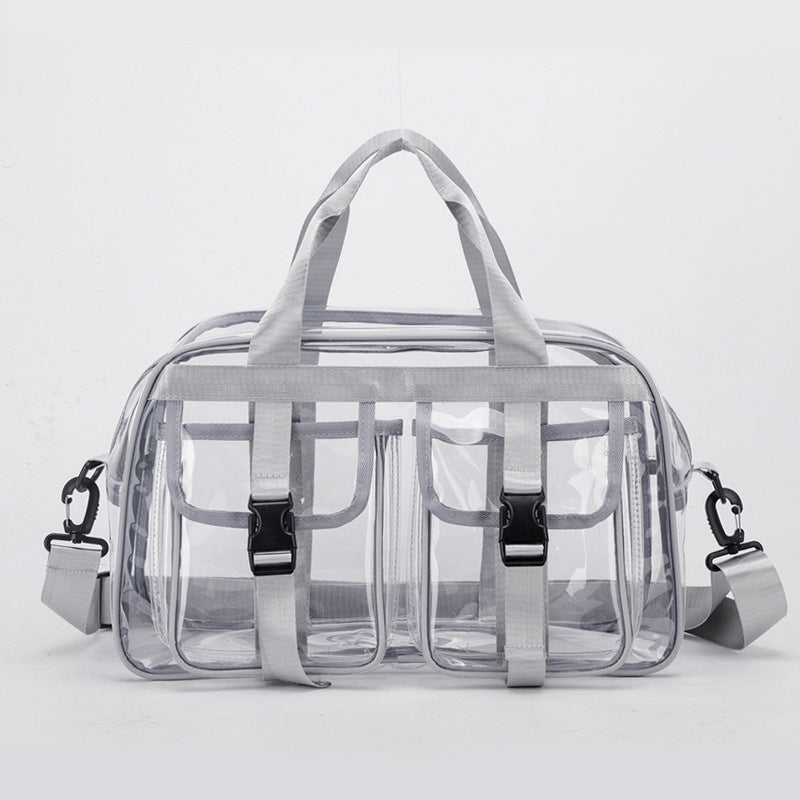 Transparent tote bag with multiple compartments Kalsten