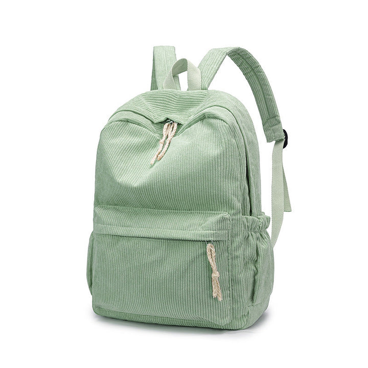 Corduroy Fabric Backpack Kalsten