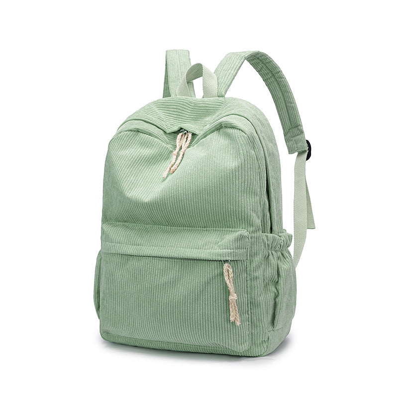 Corduroy Multi-Pocket Backpack Kalsten