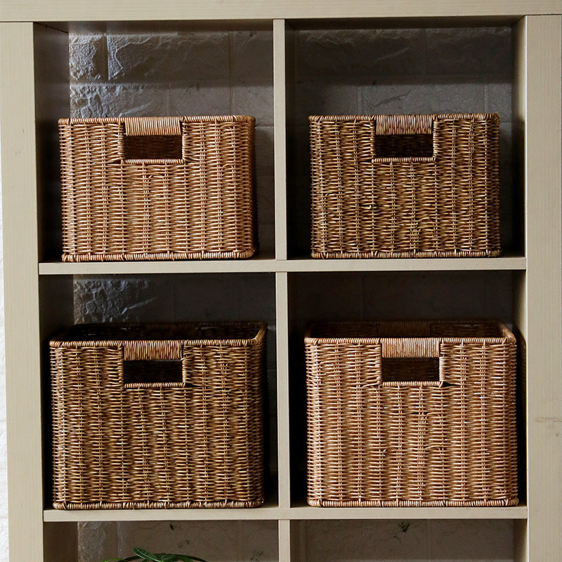 Premium Handwoven Square Storage Basket Kalsten