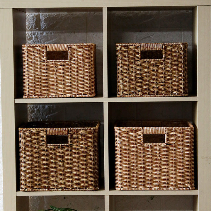 Premium Handwoven Square Storage Basket Kalsten