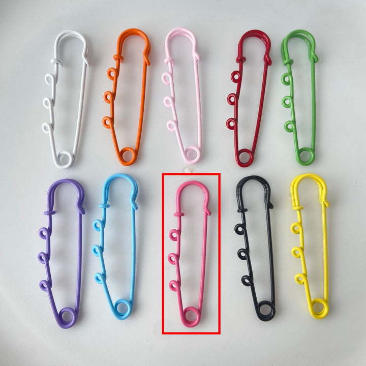 Decorative Safety Pin Brooch Kalsten