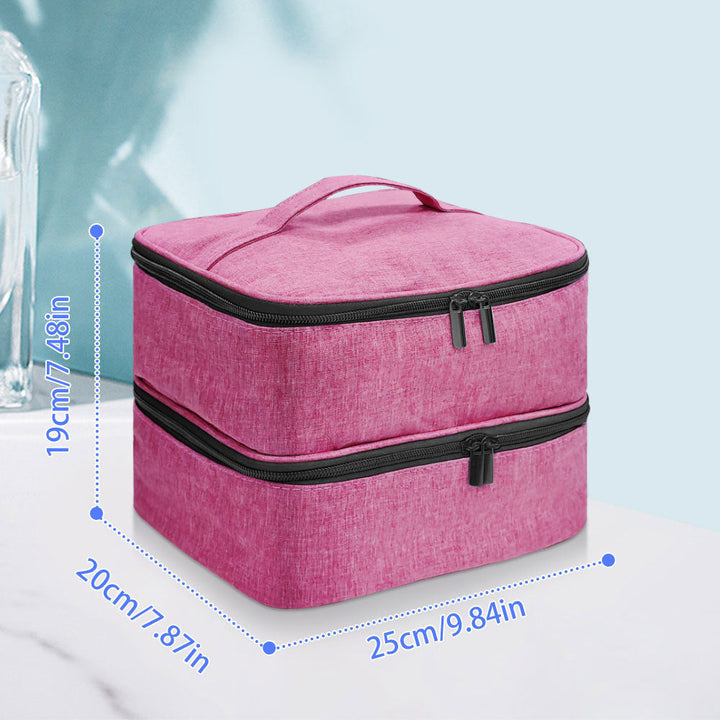 Travel bag with two compartments and practical carrying handle Kalsten