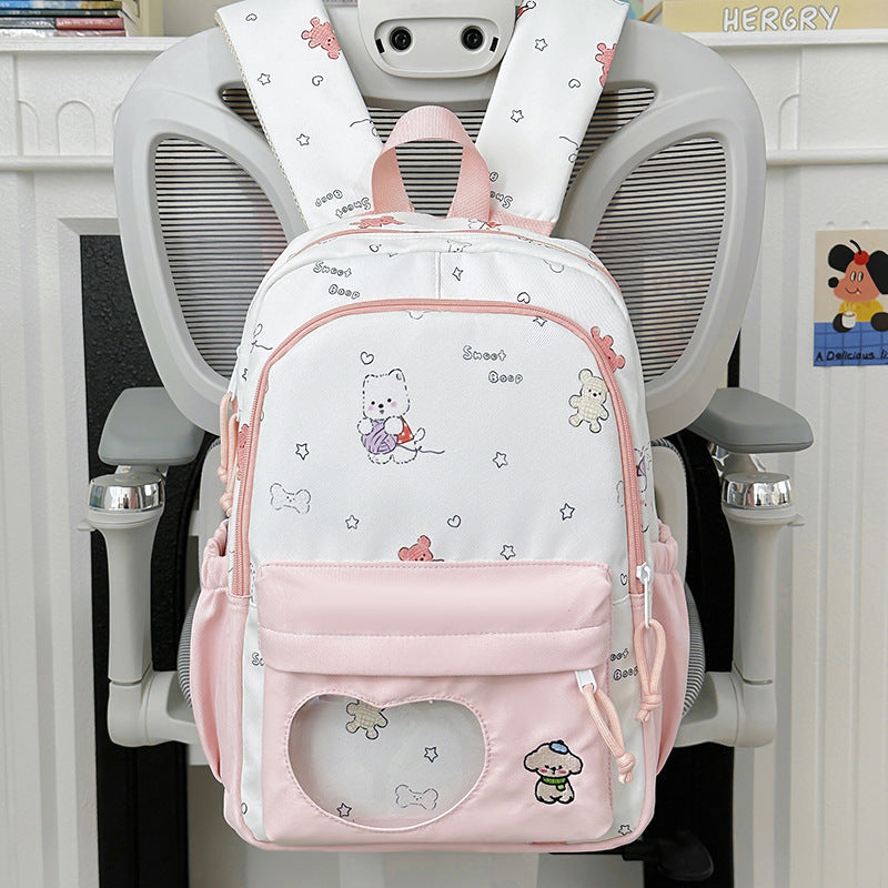 Fashionable Animal-Themed School Backpack