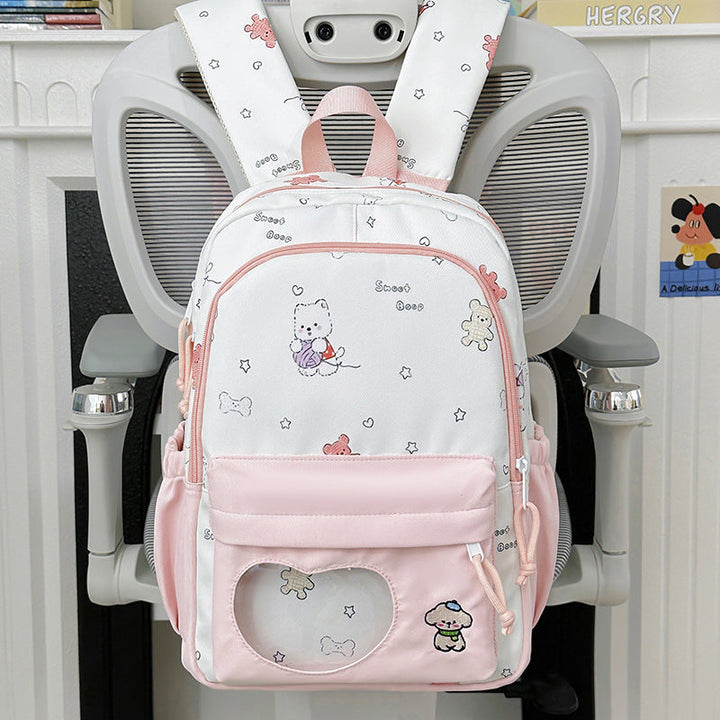 Fashionable Animal-Themed School Backpack