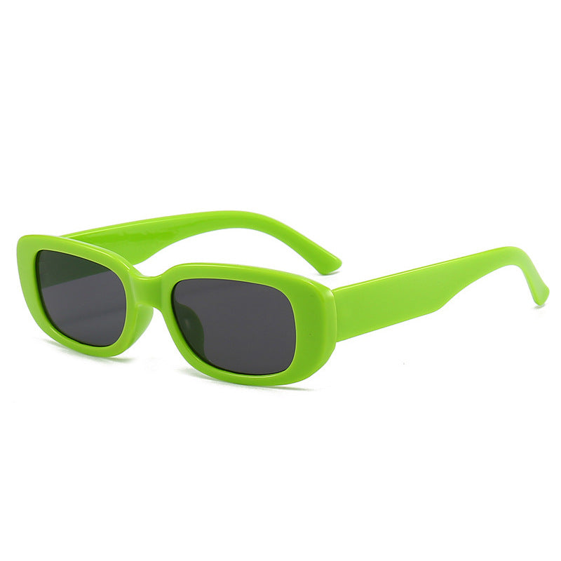Women's fashionable rectangular sunglasses with adjustable nose pads Kalsten