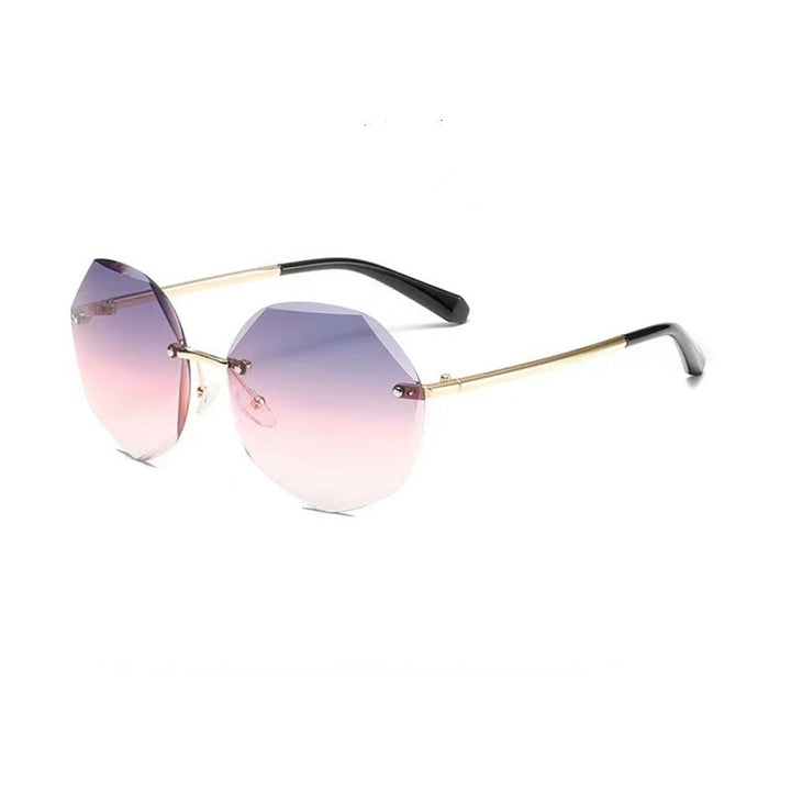 Ladies stylish octagonal sunglasses with innovative frame Kalsten