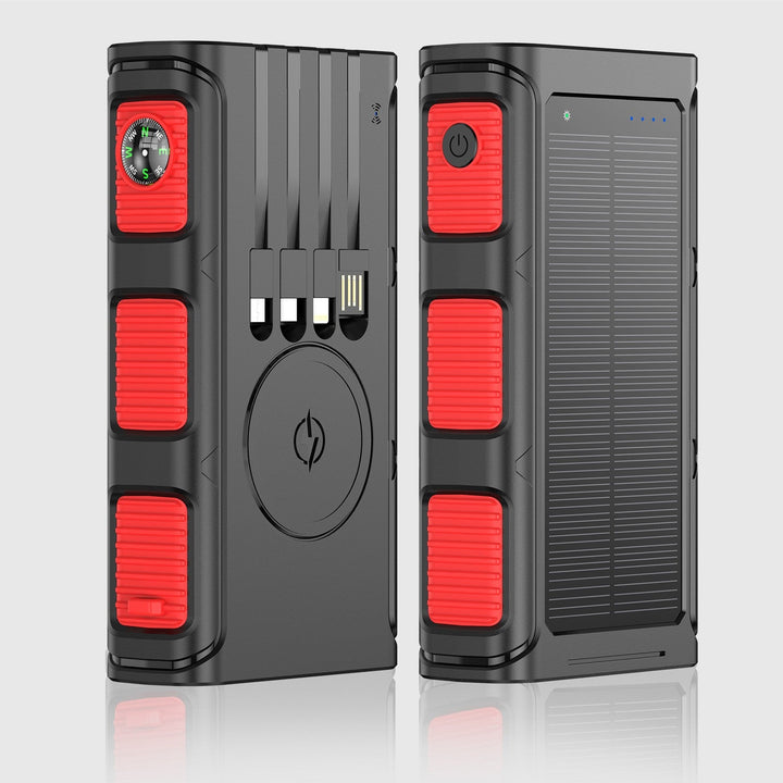 Multifunctional Solar Powerbank with Integrated Compass and Fast Charging Function Kalsten