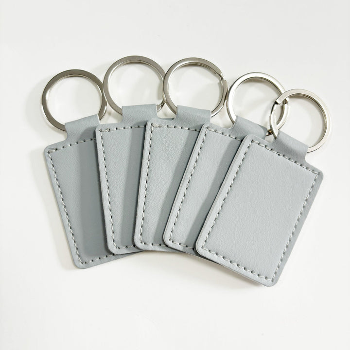 Unisex keychain made of high-quality synthetic leather with custom label Kalsten