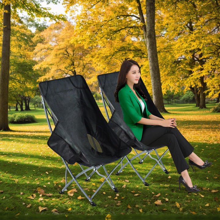 Ladies High-Back Folding Chair Kalsten
