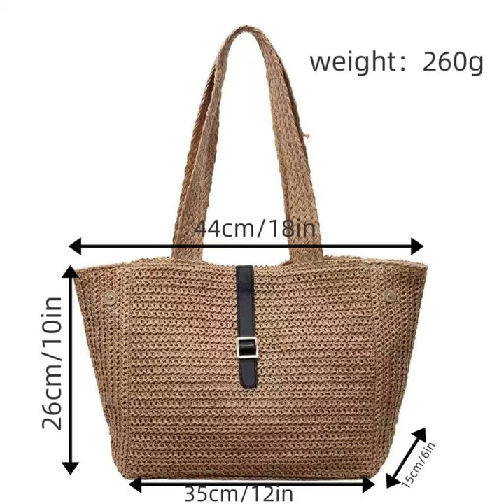 Spacious and Handmade Shopping and Beach Bag Kalsten