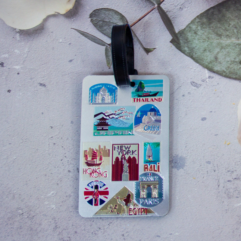 Artistic Travel Luggage Tag Kalsten