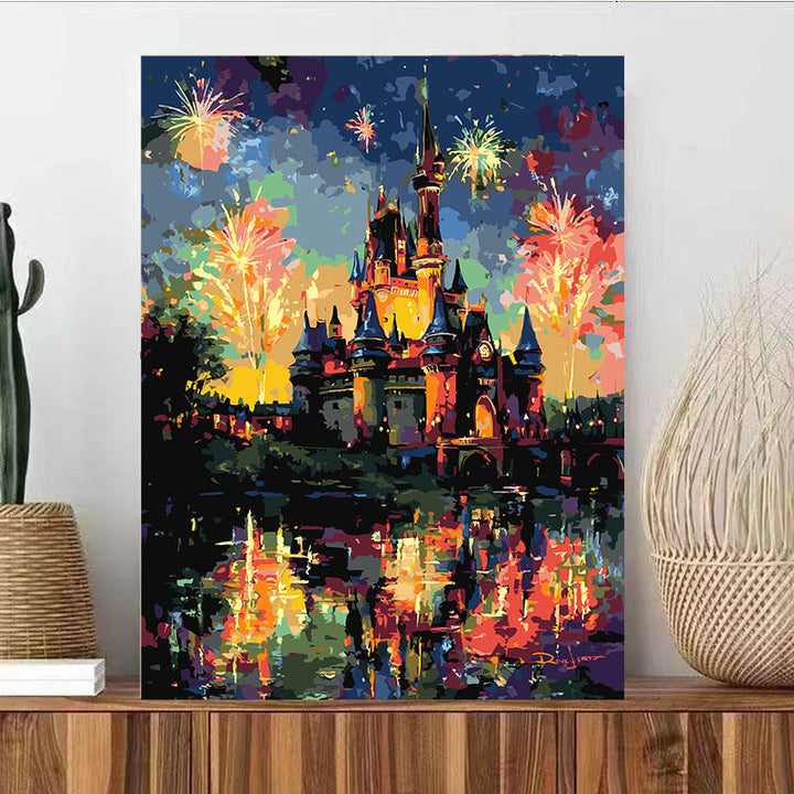 Fantasy Landscape Canvas Art Print Kalsten