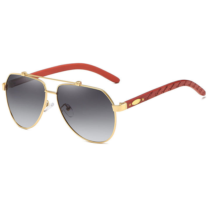 Women's pilot sunglasses with high-quality metal frame and flexible comfort temples Kalsten