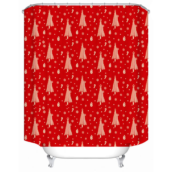Floral Hydrangea Pattern Shower Curtain Kalsten