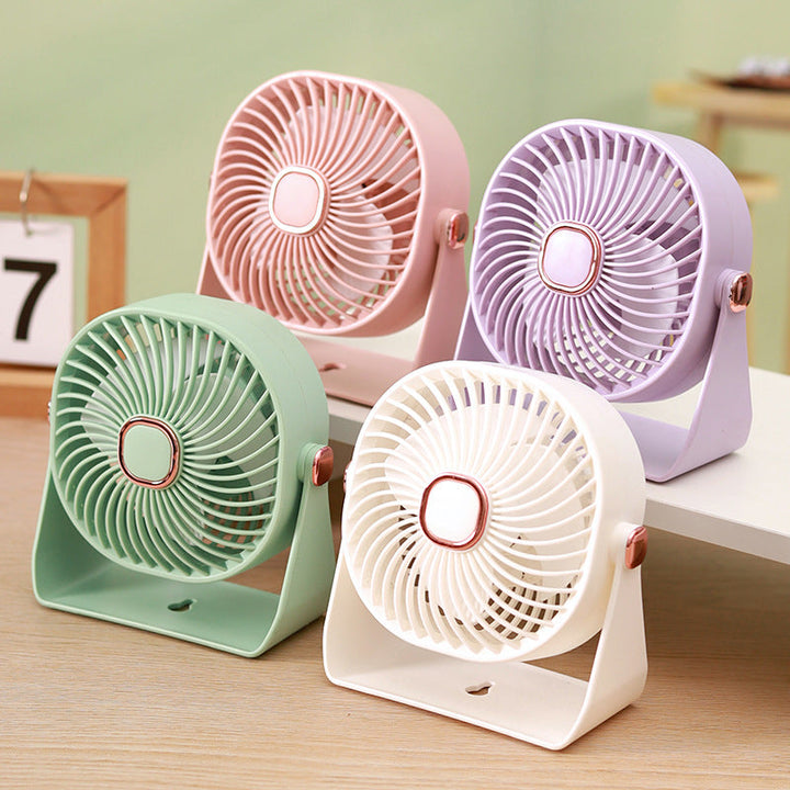 Ladies portable mini table fan with vibration dampening Kalsten