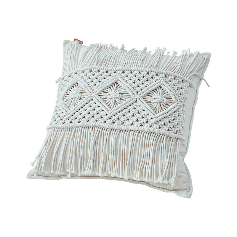 Decorative Macramé Cushion Cover