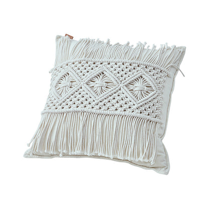 Decorative Macramé Cushion Cover