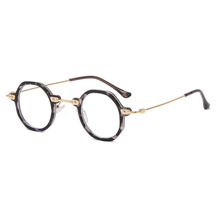 Women's designer sunglasses with hexagonal frame and luxurious metal accents Kalsten
