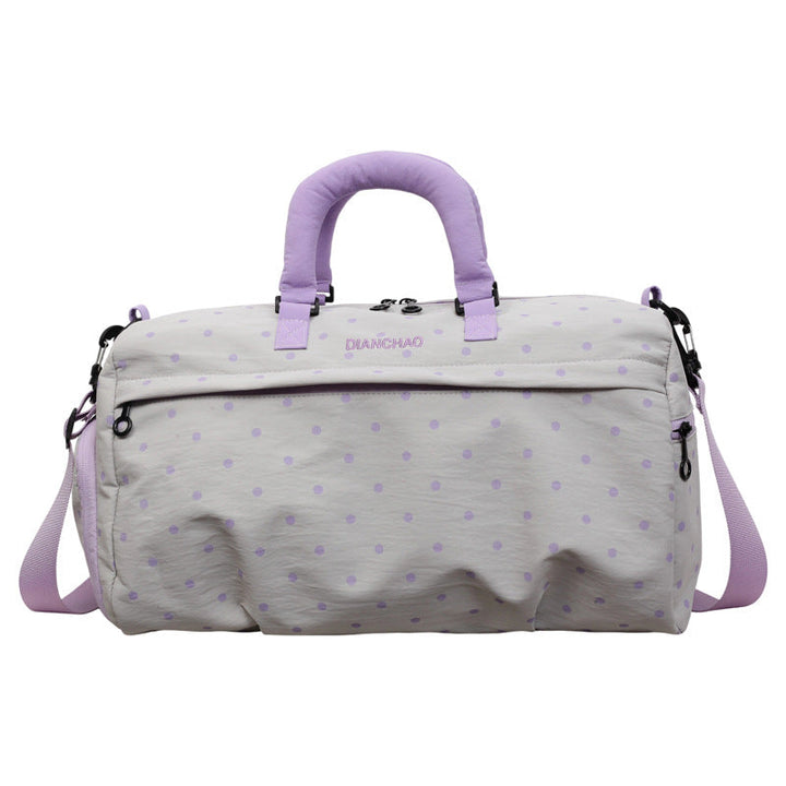 Stylish Polka Dot Weekend Duffle