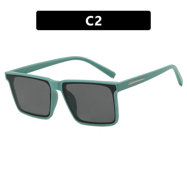 Ladies square sunglasses with modern, sturdy plastic frame Kalsten