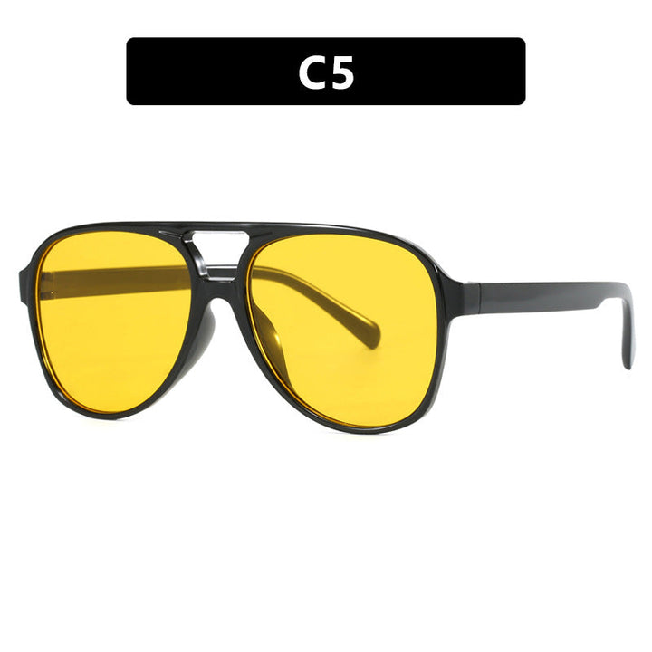 Women's oversized sunglasses in sporty-elegant design Kalsten