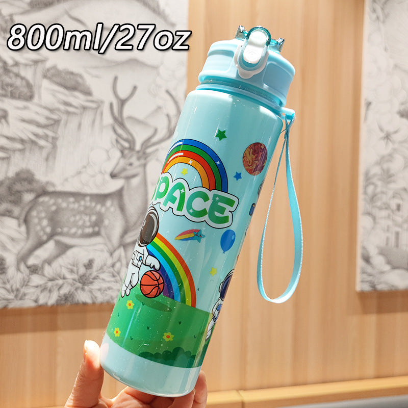 Ladies Fantasy Water Bottle with Practical Carry Strap Kalsten
