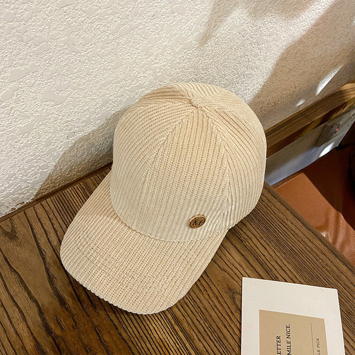 Women's Textured Corduroy Baseball Cap Kalsten