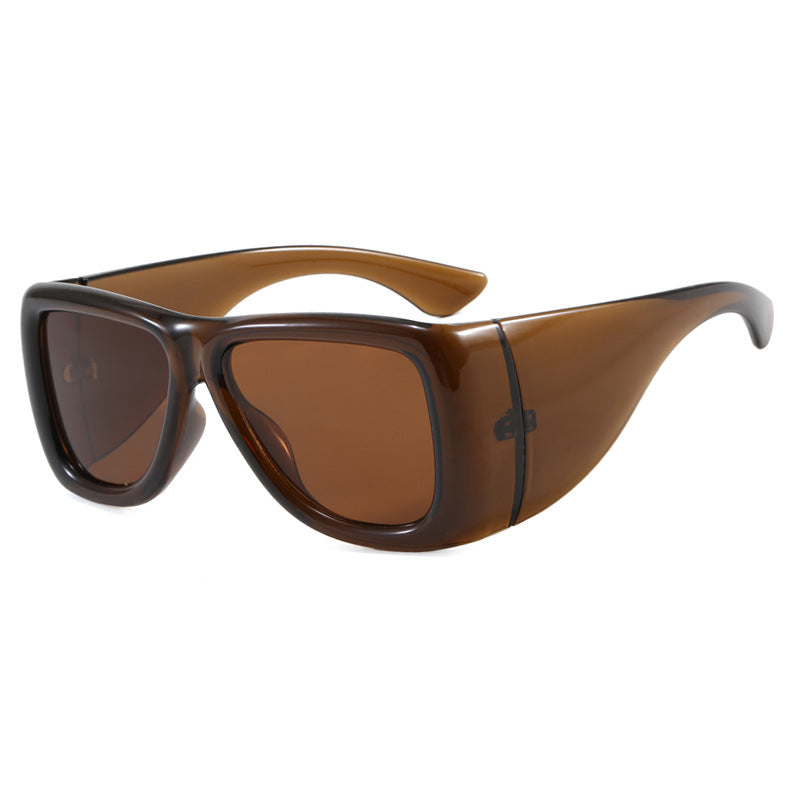 Ladies trendy oversized sunglasses with striking tortoiseshell design Kalsten