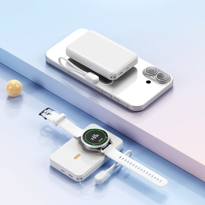 Compact power bank with integrated induction charging function Kalsten