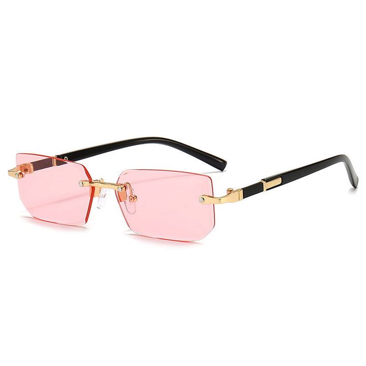 Ladies elegant and fashionable sunglasses with transparent frame Kalsten