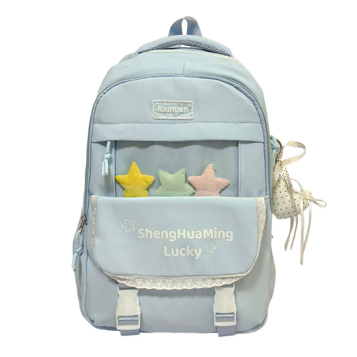 Playful Star-Embellished Backpack Kalsten