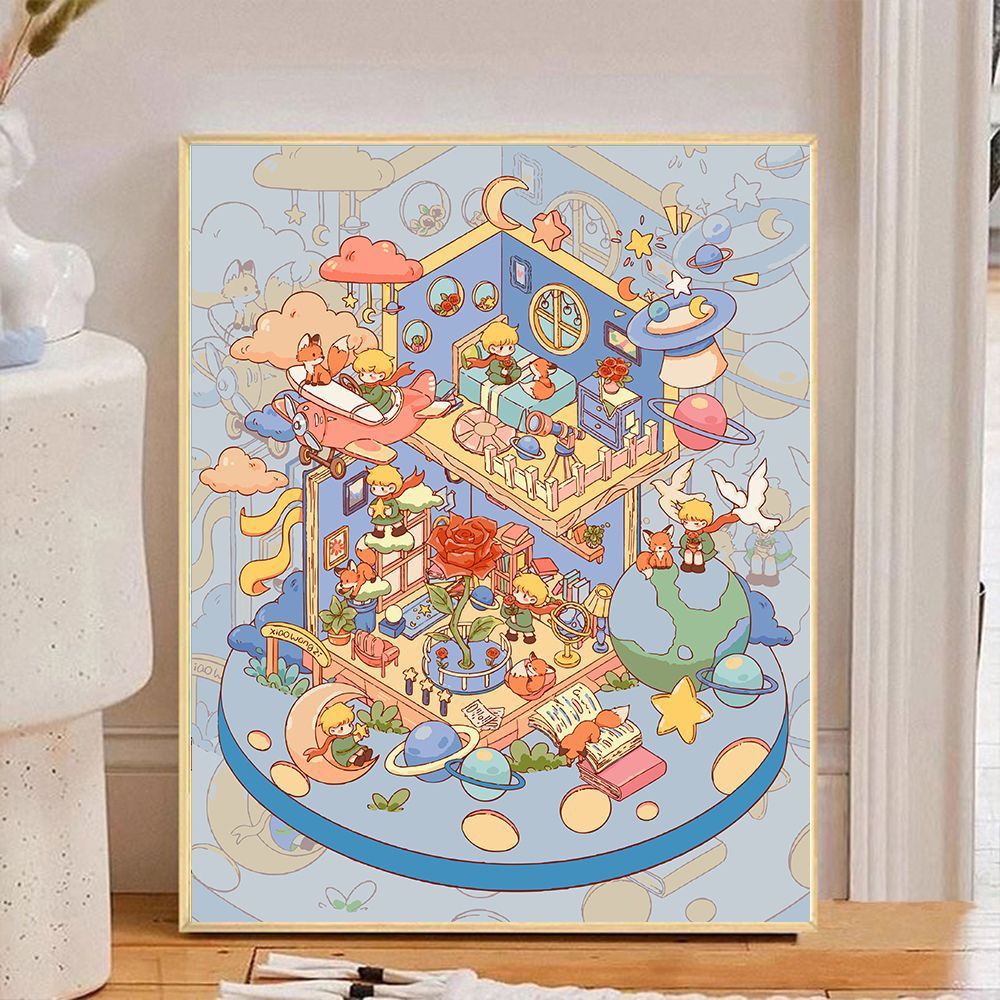 Whimsical Storybook Art Print Kalsten