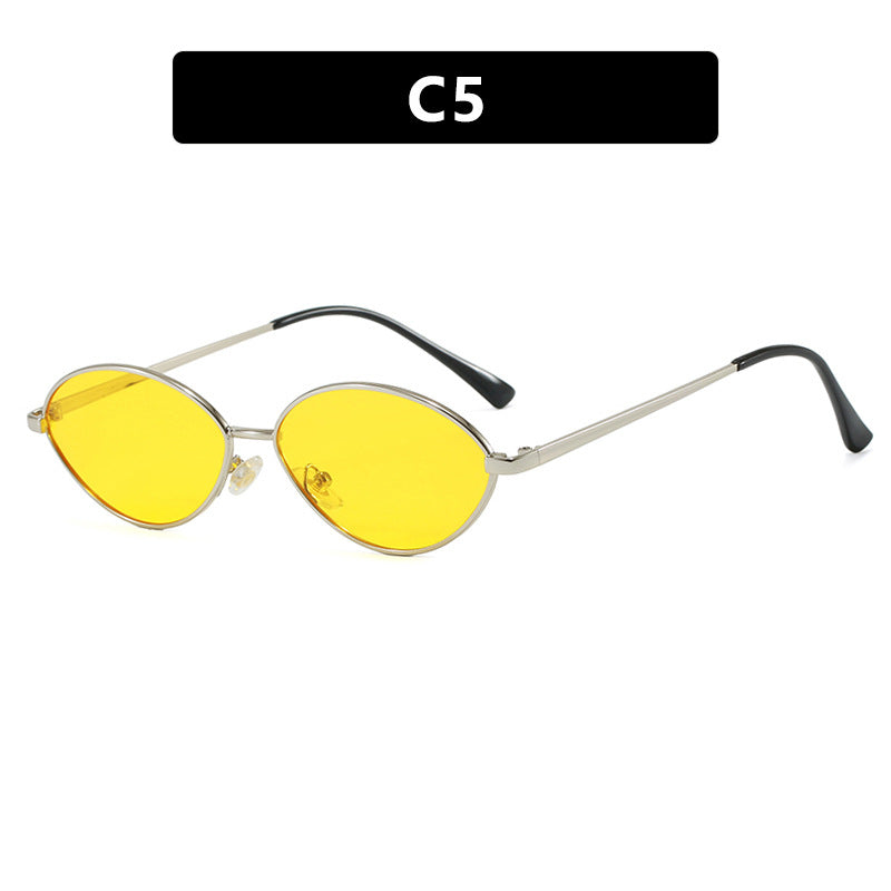 Ladies' fashionable sunglasses with oval design and polarized lenses Kalsten