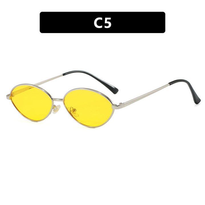 Ladies' fashionable sunglasses with oval design and polarized lenses Kalsten