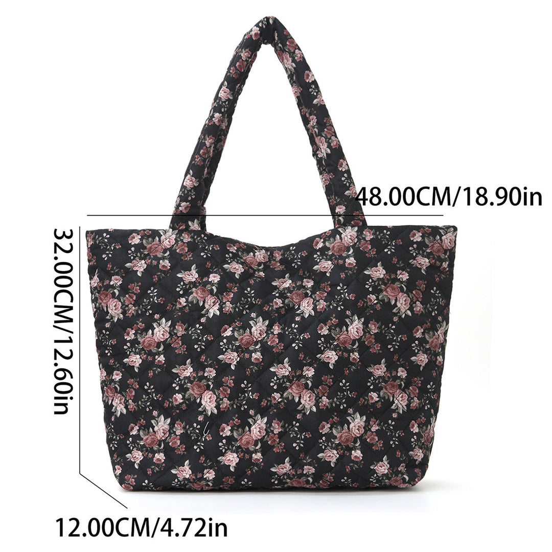 Trendy shopping bag with cute bear and strawberry design Kalsten