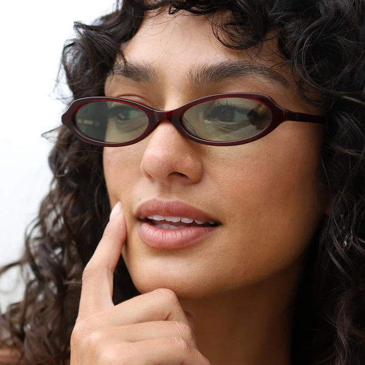Ladies elegant sunglasses in stylish oval design Kalsten