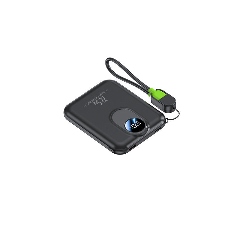 Portable power bank with intelligent fast charging interface and digital display Kalsten