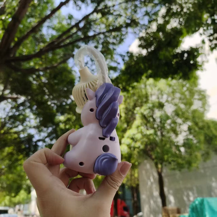 Unisex Portable Mini Fan with Unique Unicorn Design Kalsten