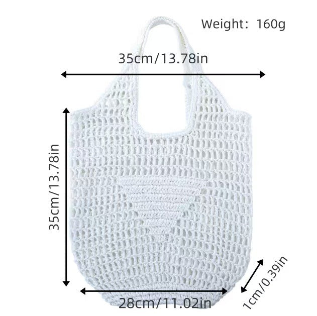 Hand-knotted net tote bag Kalsten