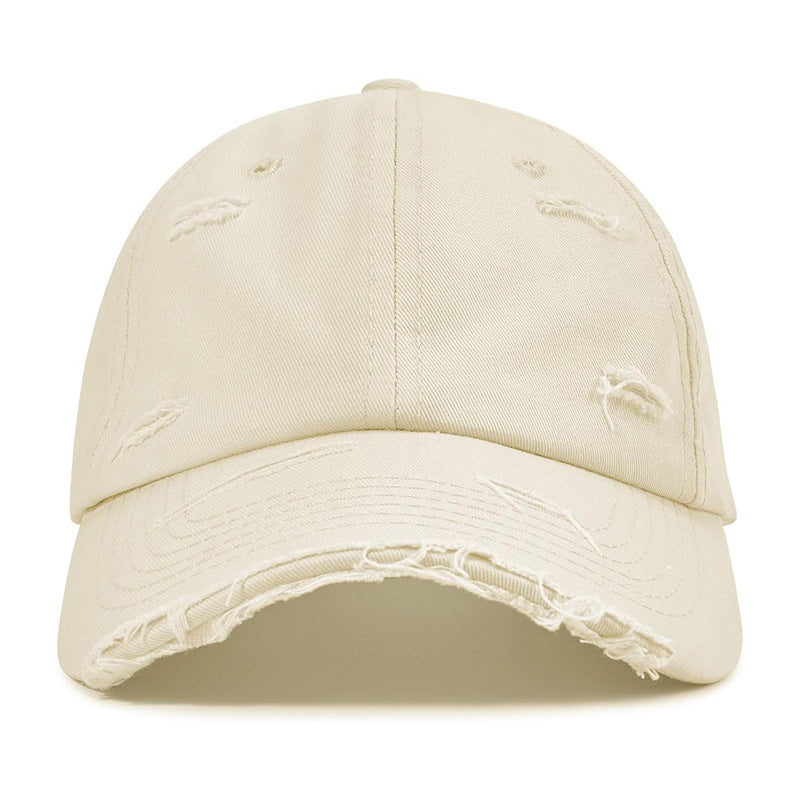 Women's fashionable baseball cap with destroyed look Kalsten