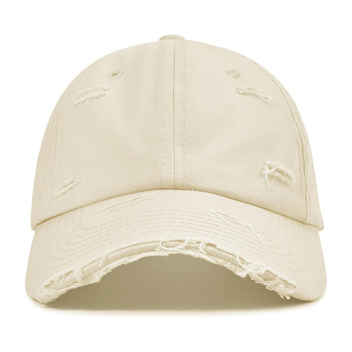 Women's fashionable baseball cap with destroyed look Kalsten