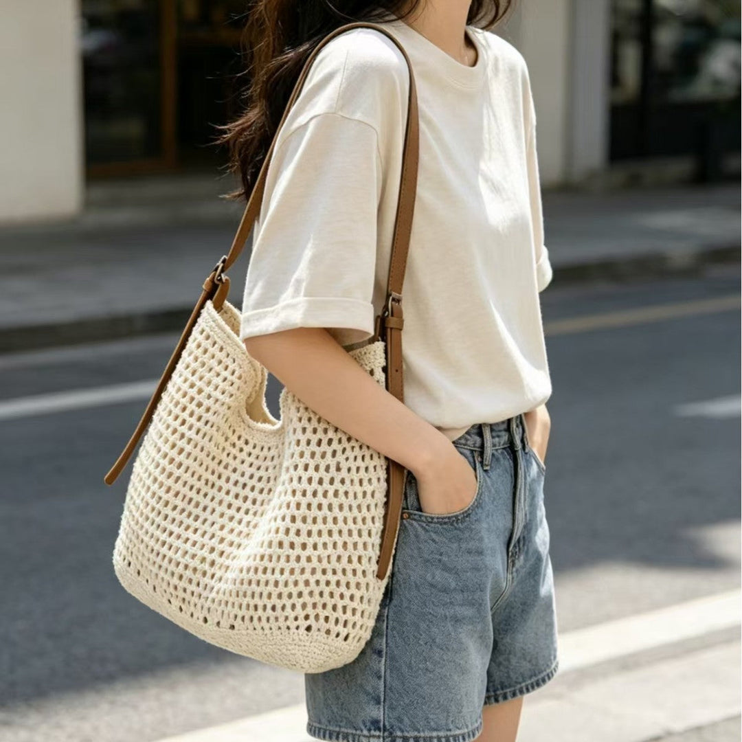 Net bag crossbody bag in Boho style Kalsten