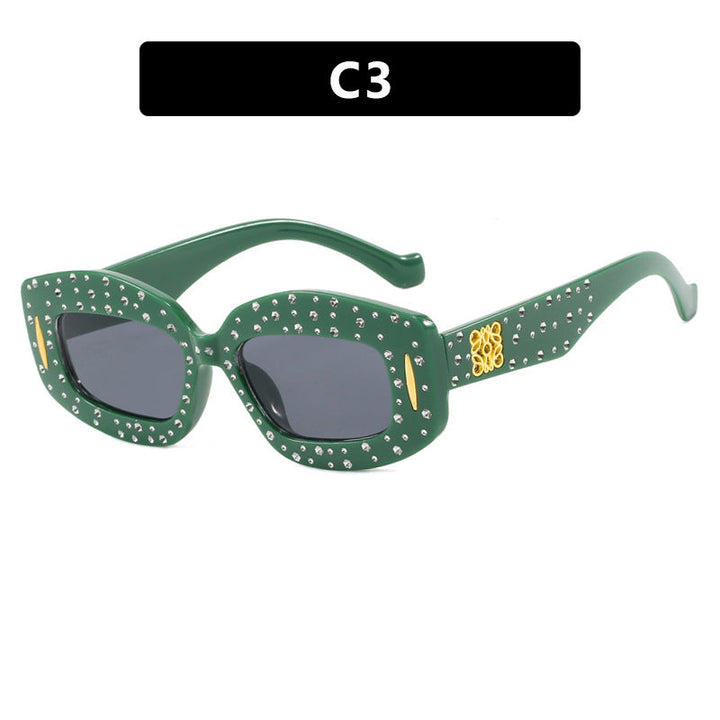 Women's fashionable sunglasses with glamorous rhinestone embellishment Kalsten