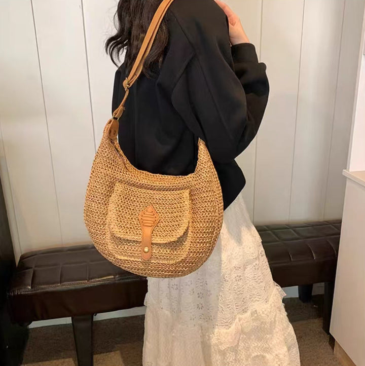 Handcrafted Shoulder Bag in Modern Boho Style Kalsten