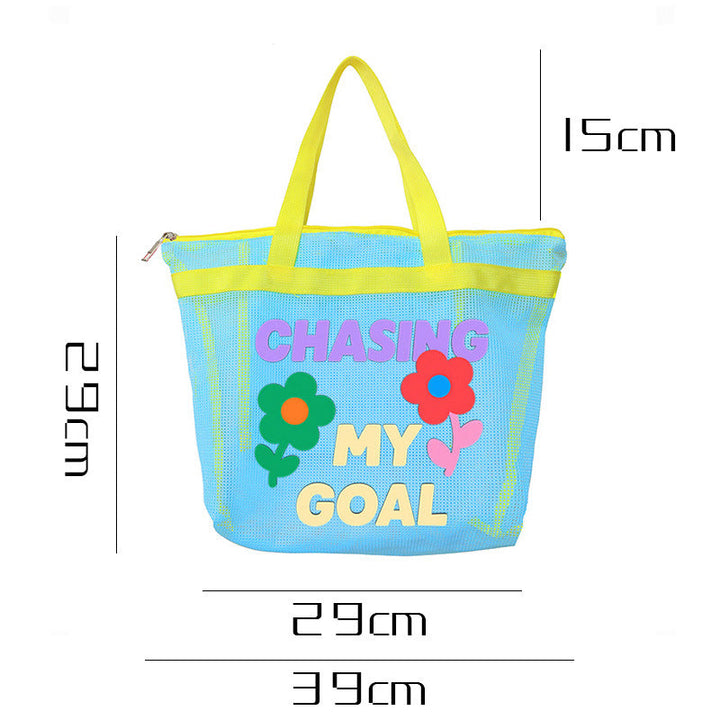 Casual Beach Bag in Playful Design Kalsten