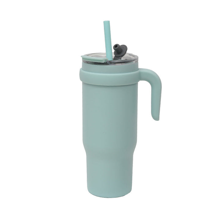 Unisex Insulated Drinking Cup with Ergonomic Handle and Twist Lid Kalsten