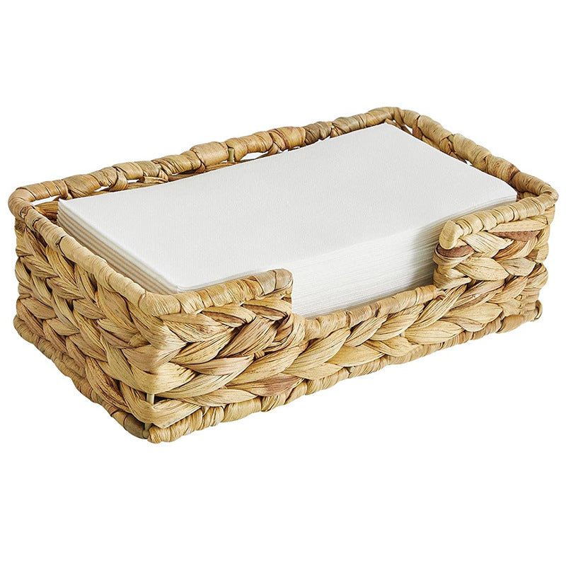 Handwoven Rectangular Storage Tray Acalora