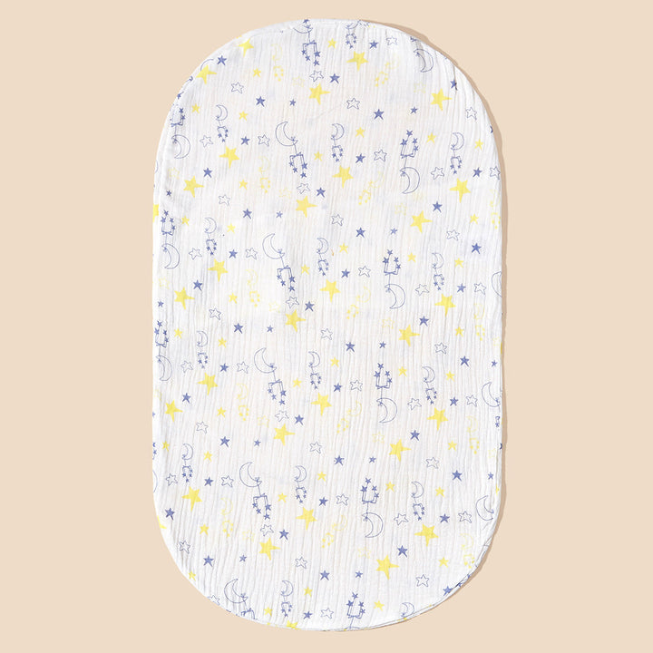 Cotton Muslin Crib Mattress Protector kalsten